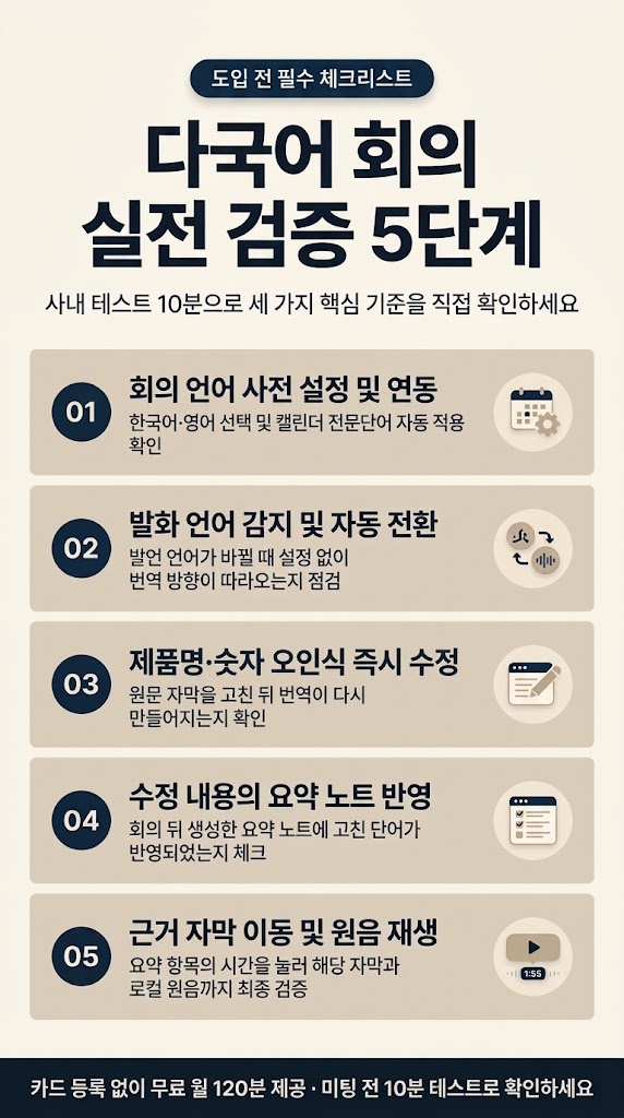 Multilingual meeting caption FAQ